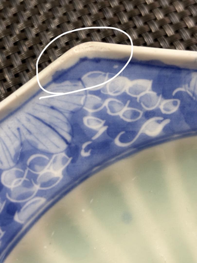 伊万里焼　染付・青磁　手描き