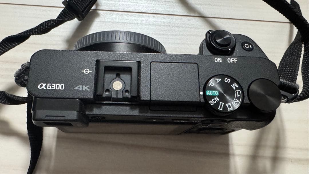 美品:SONY α6300 ミラーレス一眼 ブラック ボディのみ