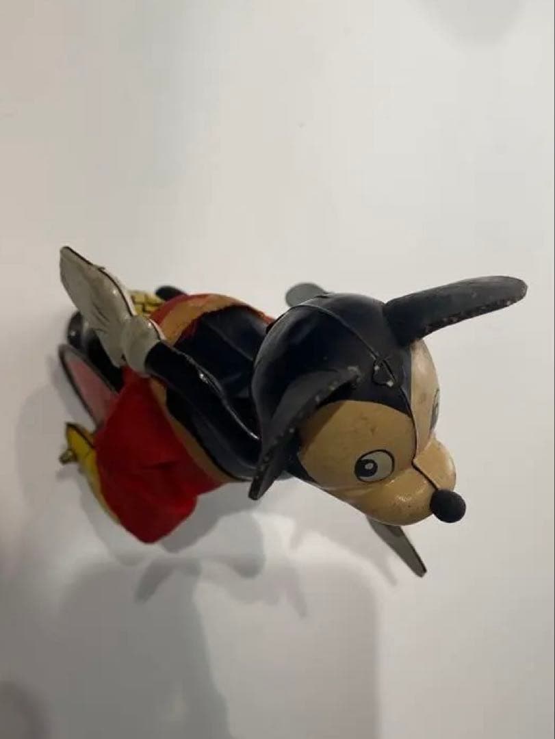 【希少・当時物】ミッキーマウス ザ・ユニサイクリスト（一輪車）ブリキ玩具