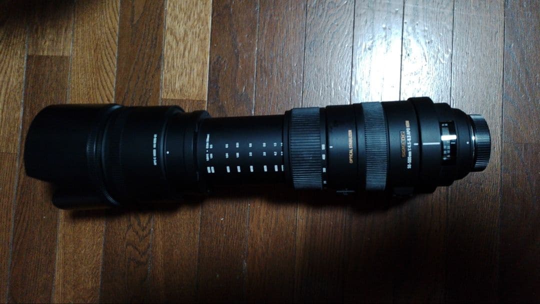 シグマAPO50-500 F4.5-6.3DG OS HMS 超望遠レンズ