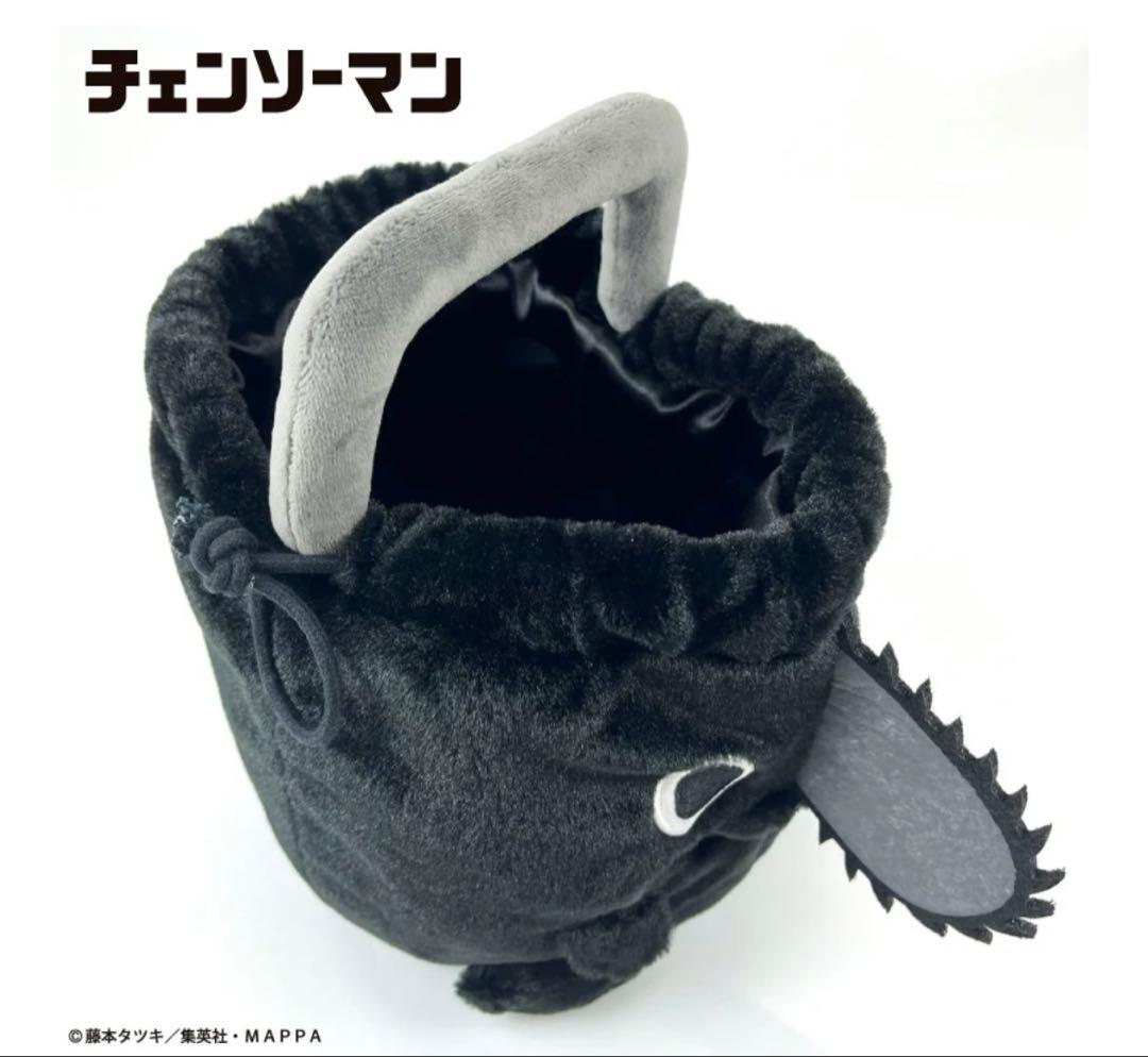 チェンソーマン ブラックポチタ ぬいぐるみ巾着 新品未開封
