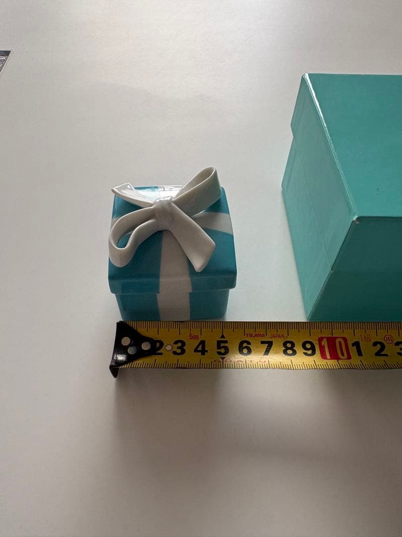 TIFFANY＆Co ティファニー ミニブルーボウボックス リボン オブジェ