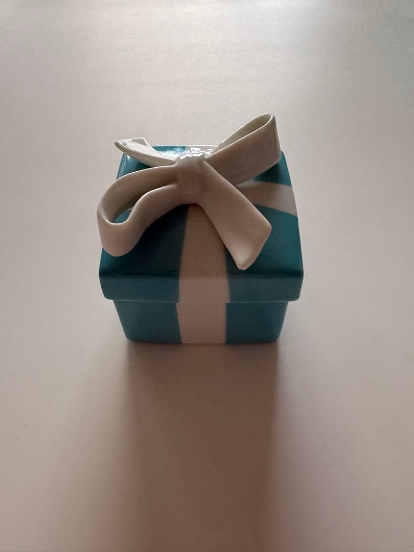 TIFFANY＆Co ティファニー ミニブルーボウボックス リボン オブジェ