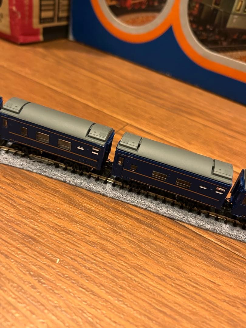 た*け様 Bトレインショーティー Nゲージ化　EF81北斗星+客車12両編成