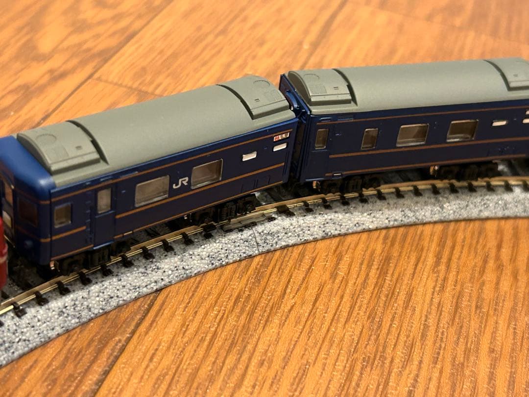 た*け様 Bトレインショーティー Nゲージ化　EF81北斗星+客車12両編成