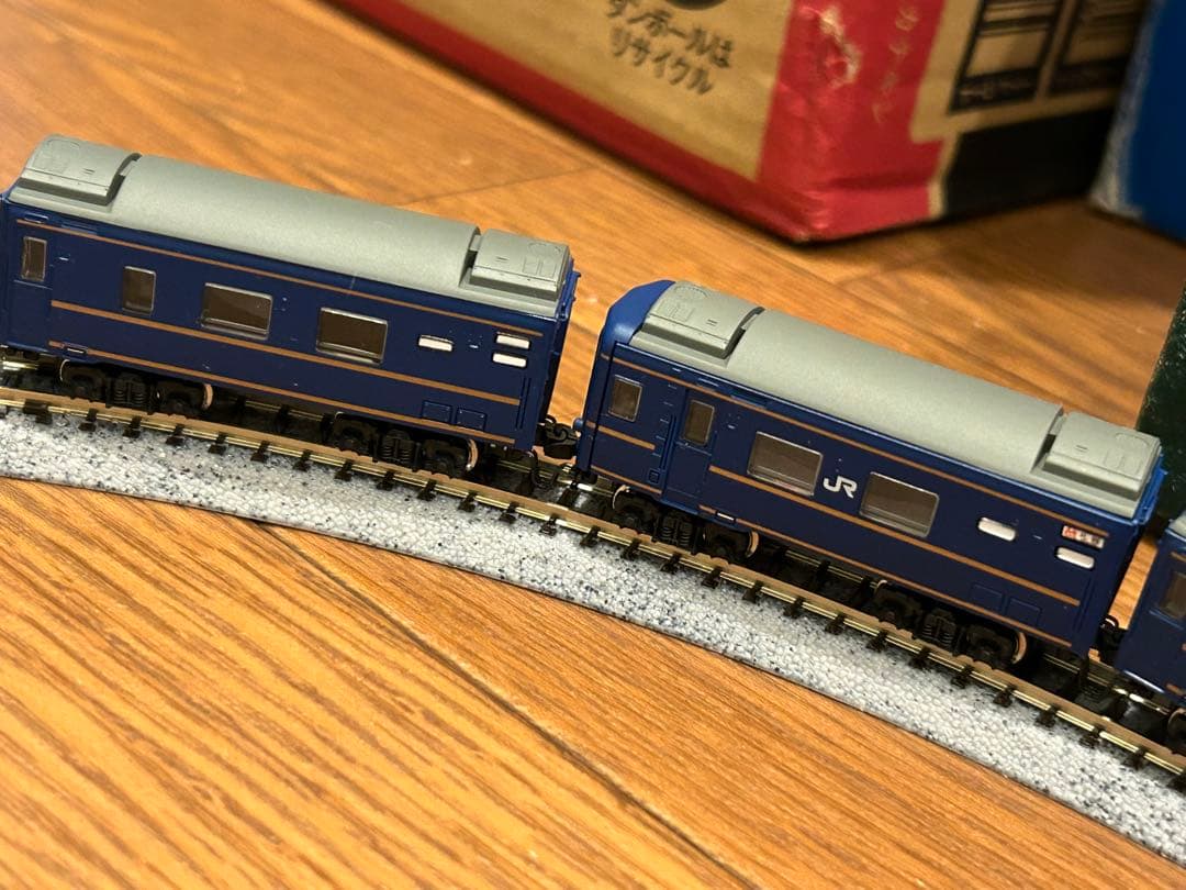 た*け様 Bトレインショーティー Nゲージ化　EF81北斗星+客車12両編成