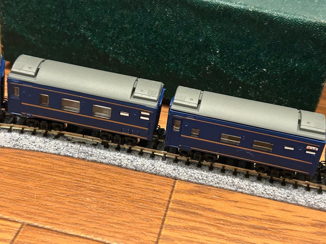 た*け様 Bトレインショーティー Nゲージ化　EF81北斗星+客車12両編成
