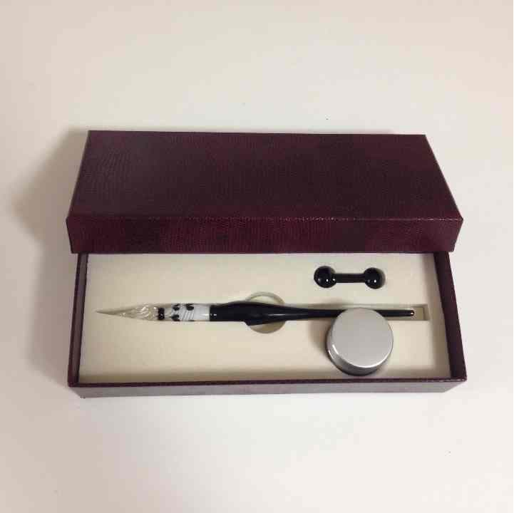 ガラスペン black&white