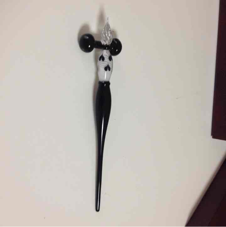 ガラスペン black&white