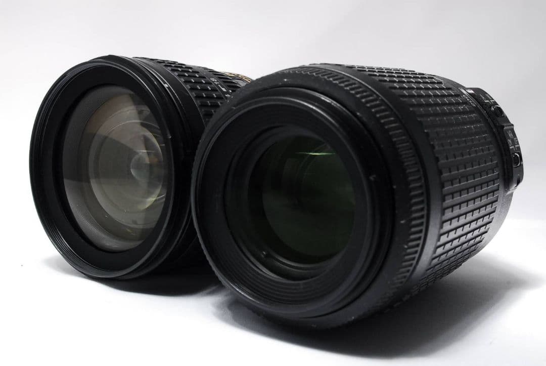 ♥初心者安心♥Nikon D5000♥AF-S標準＋望遠Wレンズ 手ブレ補正