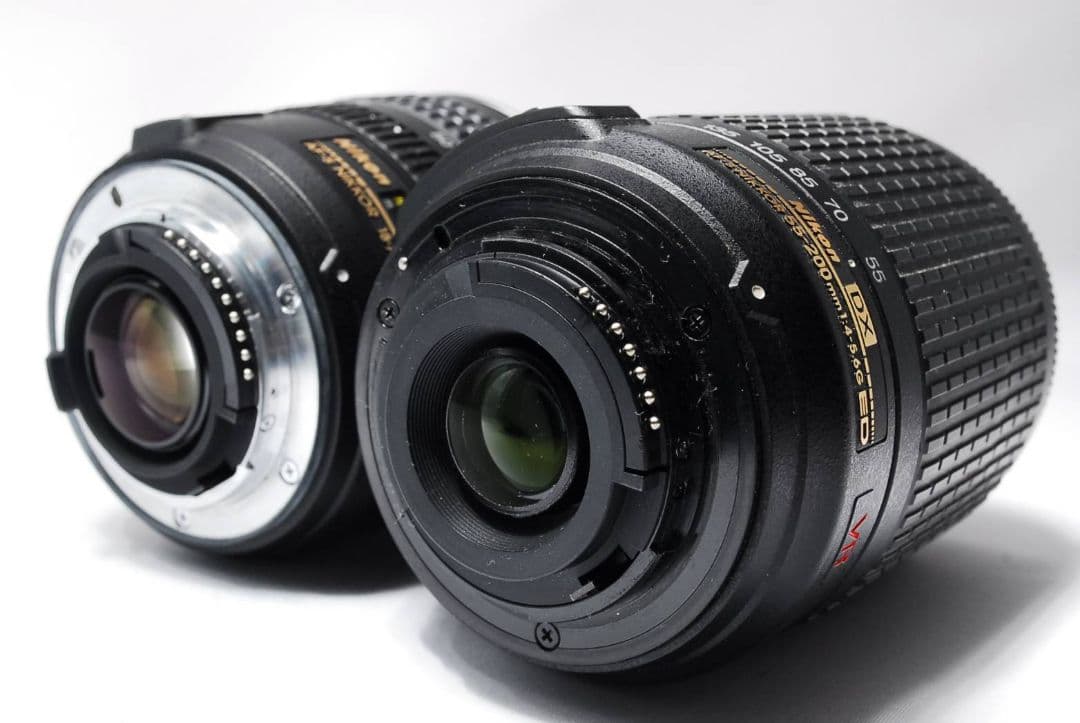 ♥初心者安心♥Nikon D5000♥AF-S標準＋望遠Wレンズ 手ブレ補正