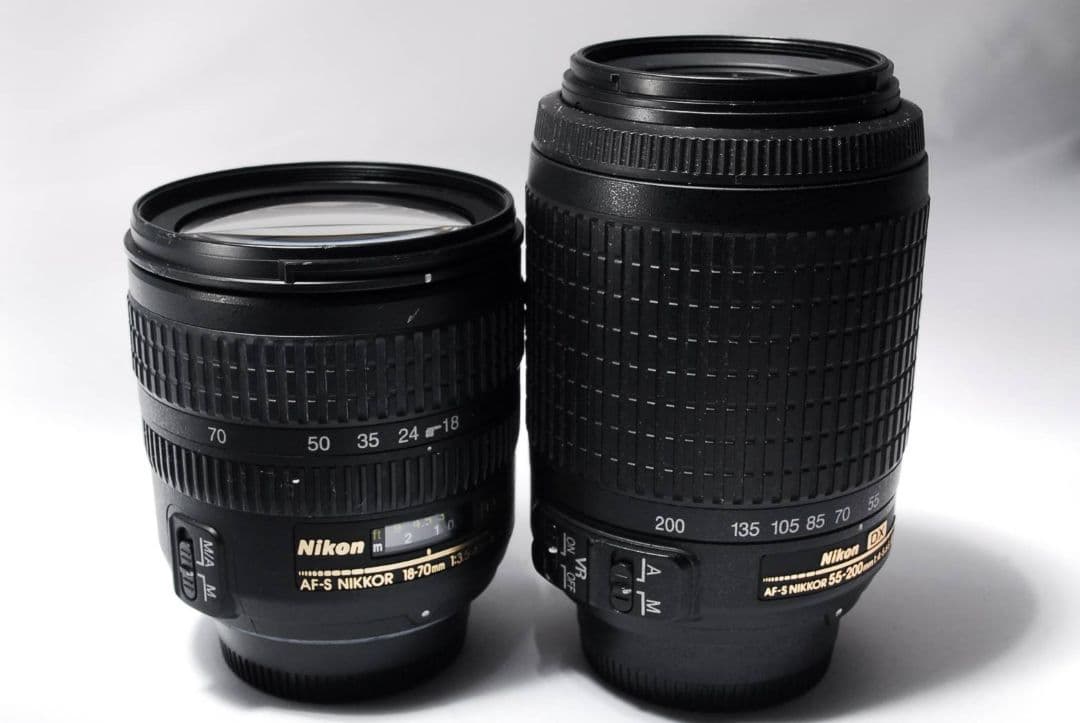 ♥初心者安心♥Nikon D5000♥AF-S標準＋望遠Wレンズ 手ブレ補正