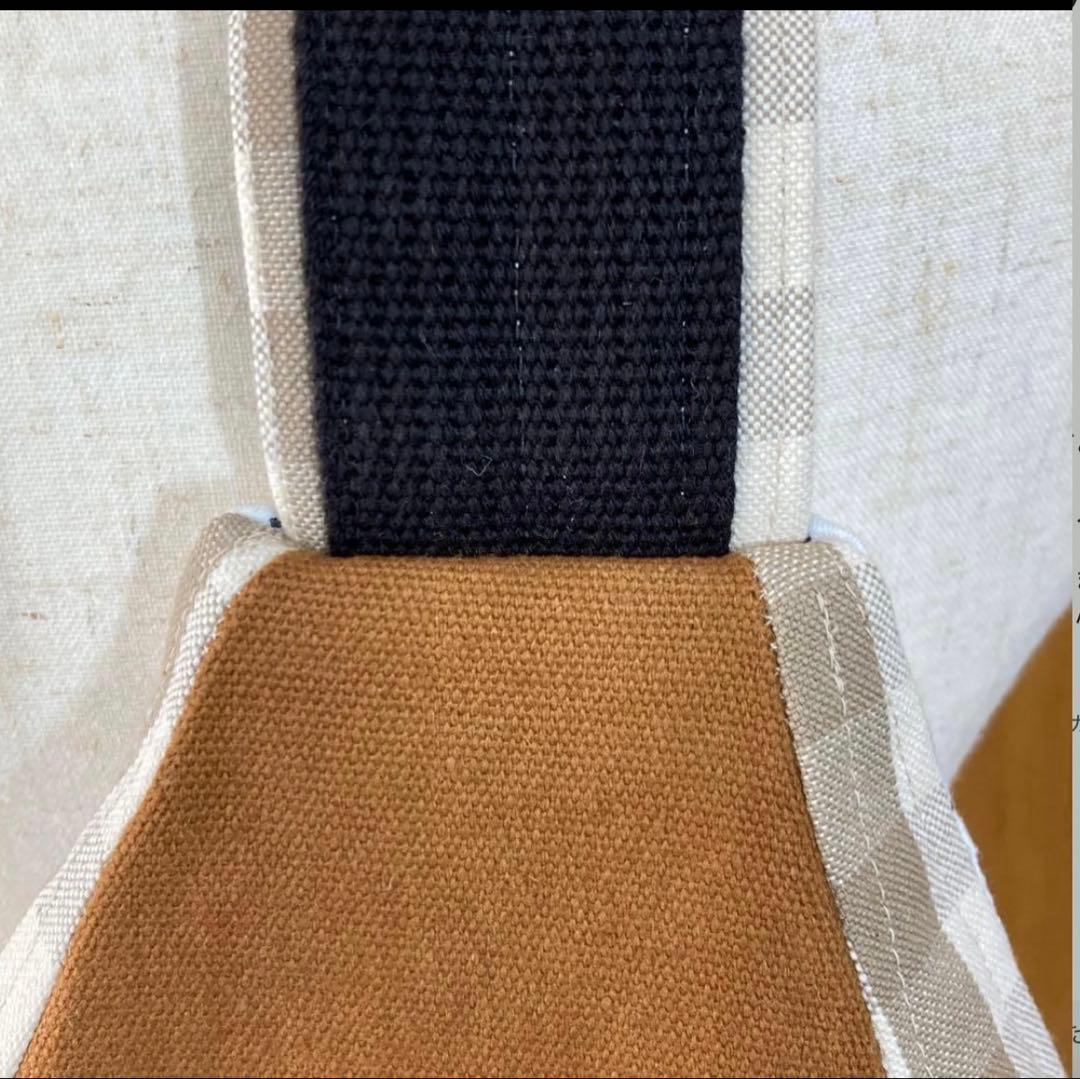 鹿レースのワンショルダー（ホワイト× ブラウン系）