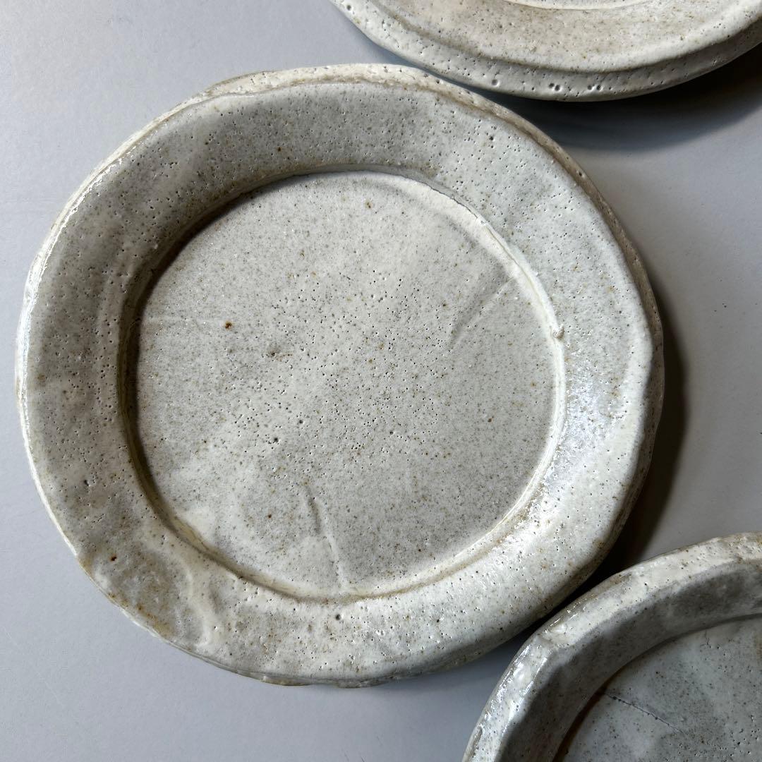 粉引食器 　粉引 谷口祥八作