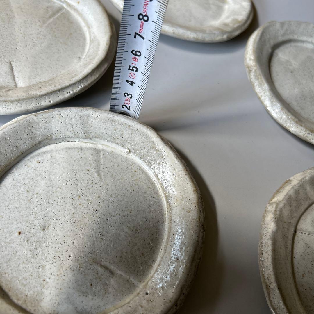 粉引食器 　粉引 谷口祥八作