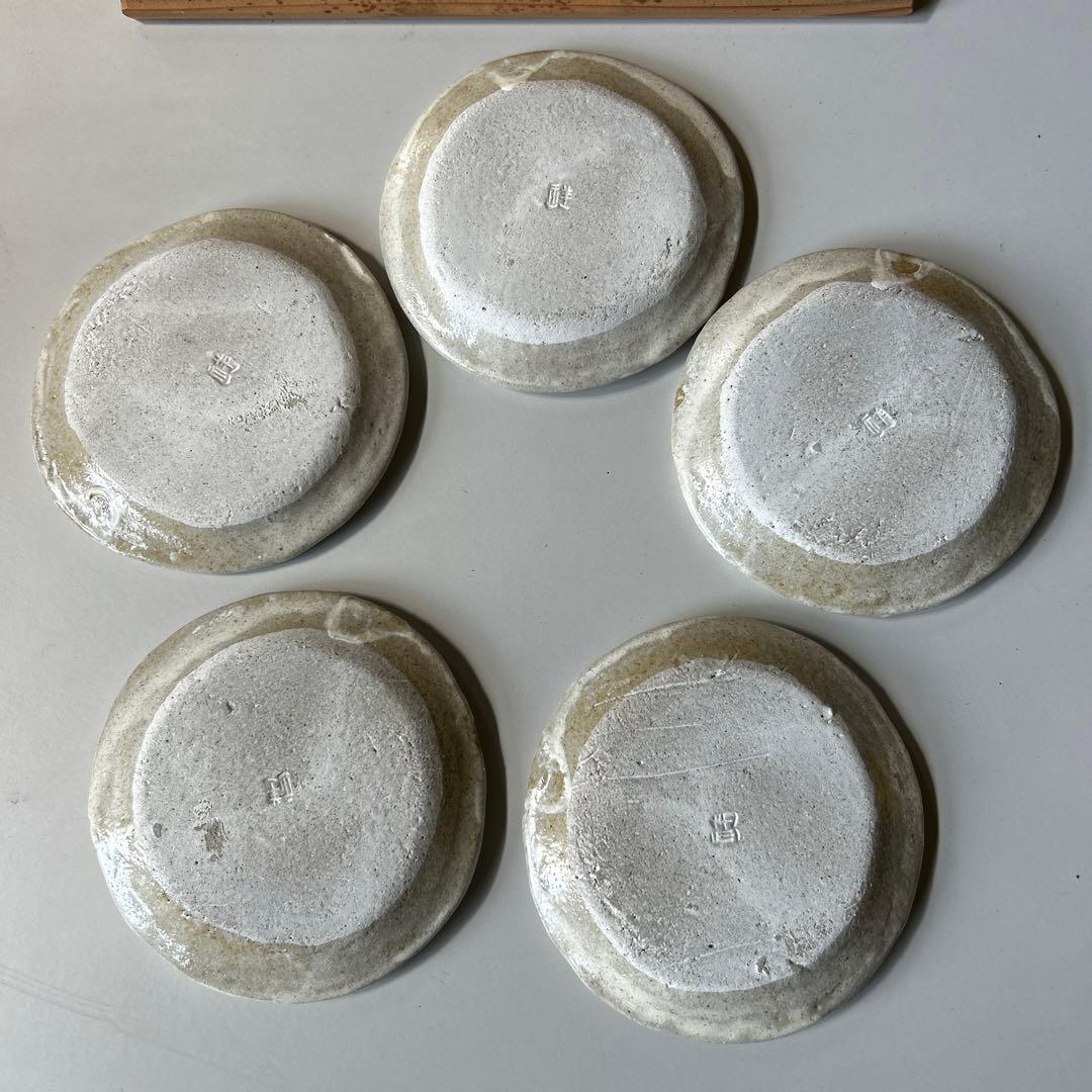 粉引食器 　粉引 谷口祥八作