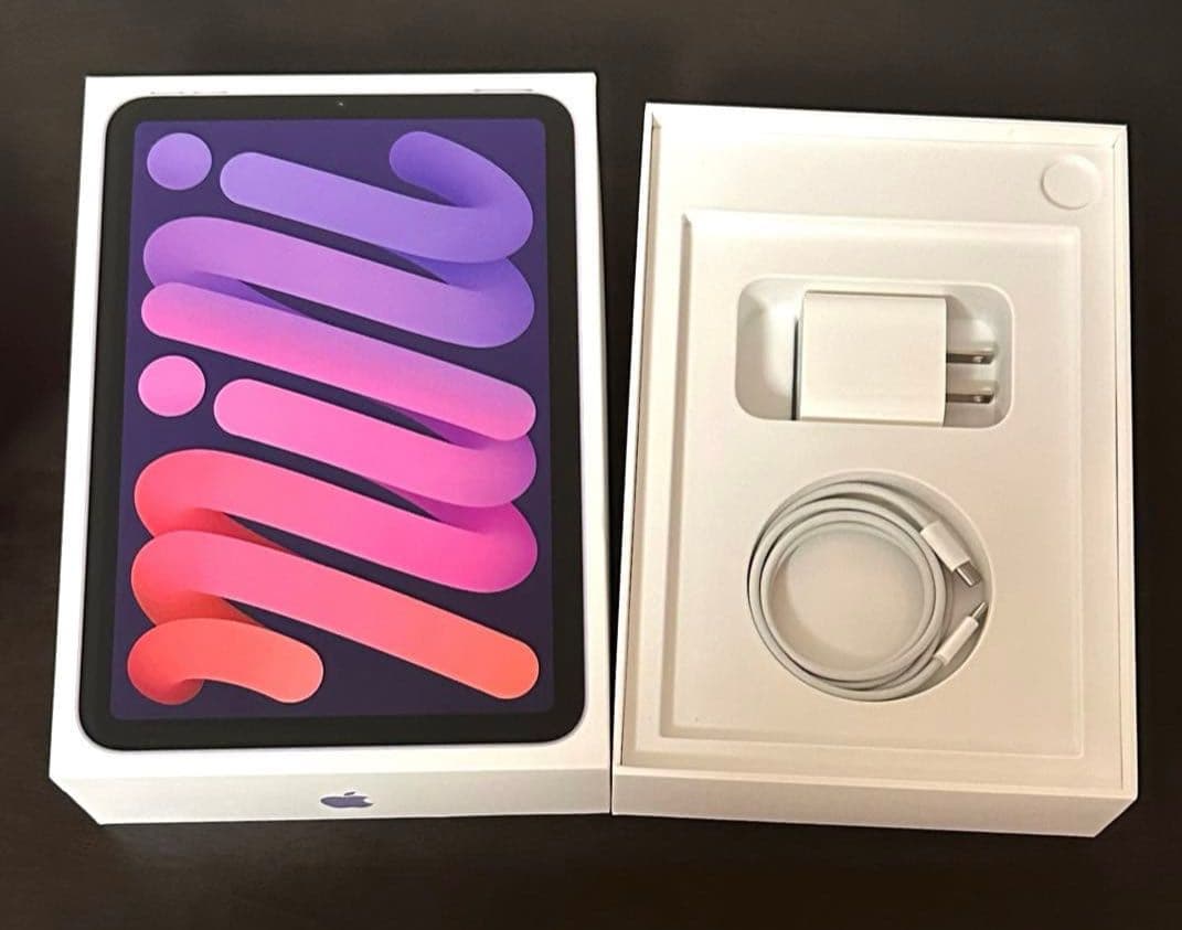 iPad mini 6 256GB WiFi パープル アップルペンシル第二世代