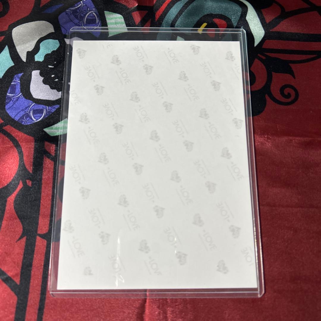 イコラブ　野口衣織　ビッグ生写真　直筆　ラブソングに襲われる