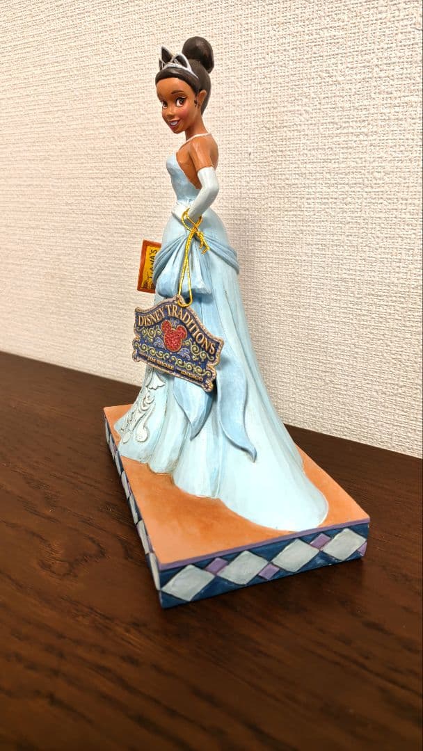 ディズニープリンセスと魔法のキス　ティアナ ショーケースコレクション　置物