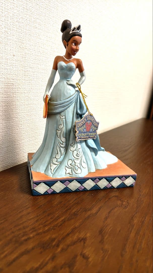 ディズニープリンセスと魔法のキス　ティアナ ショーケースコレクション　置物