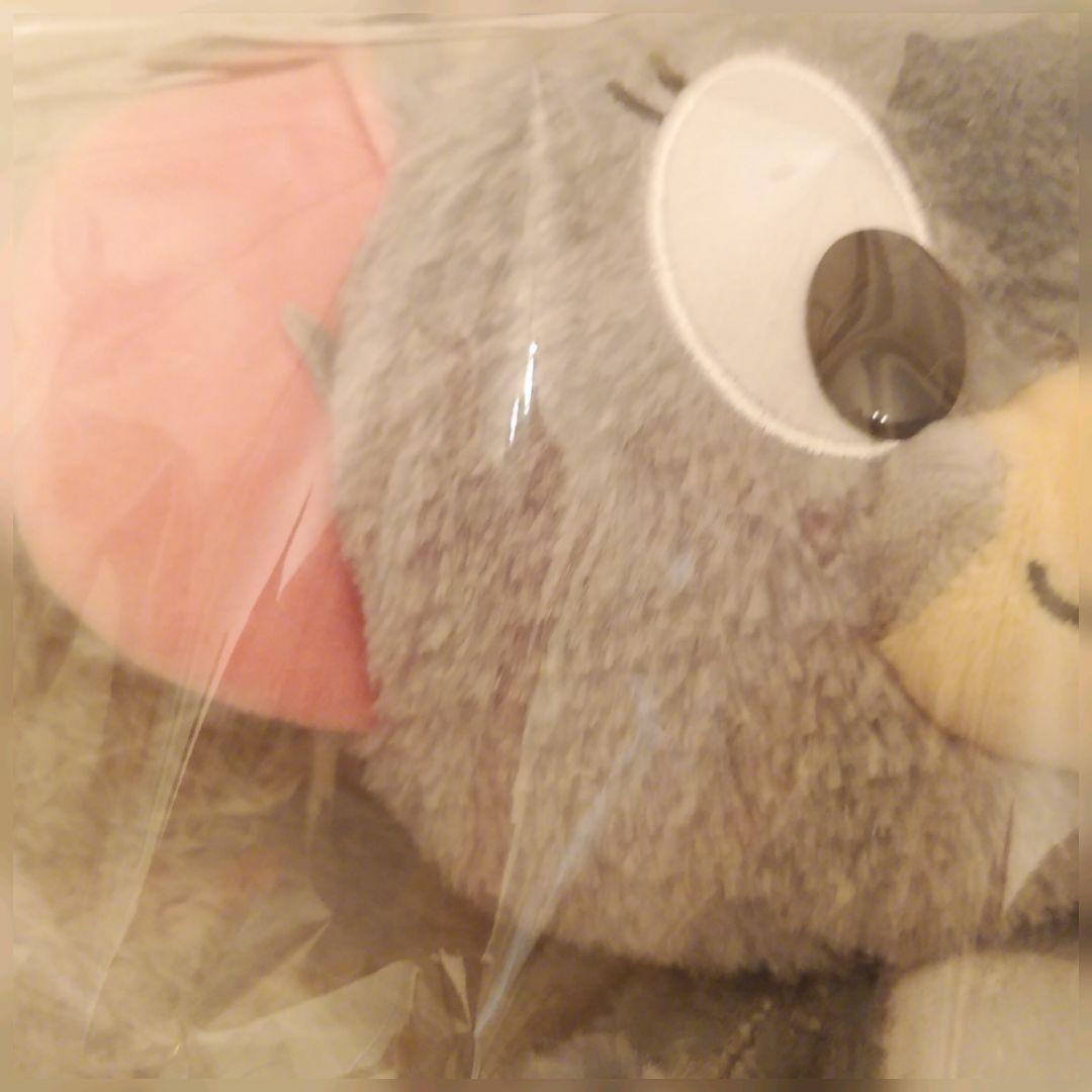 トムとジェリー　キラキラタフィー＆寝そべりキュートBIGぬいぐるみジェリー⭐新品