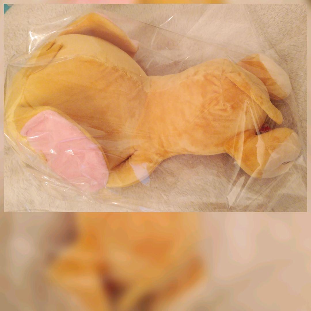 トムとジェリー　キラキラタフィー＆寝そべりキュートBIGぬいぐるみジェリー⭐新品