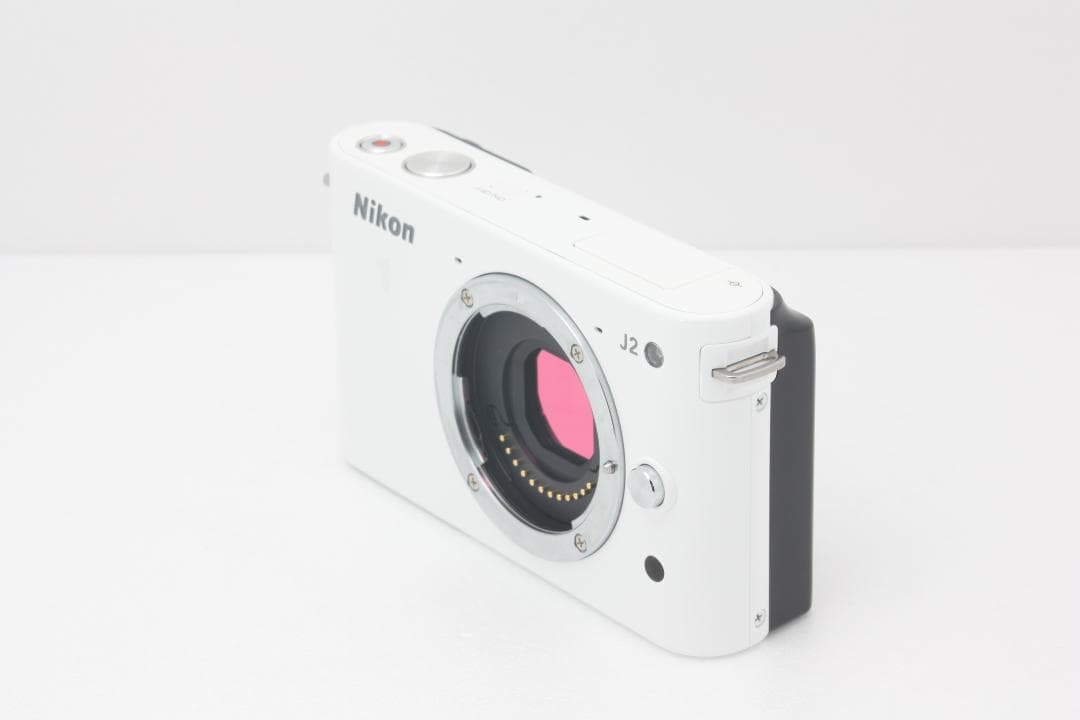 ニコン Nikon 1 J2 ボディ ホワイト 付属品多数 #306b