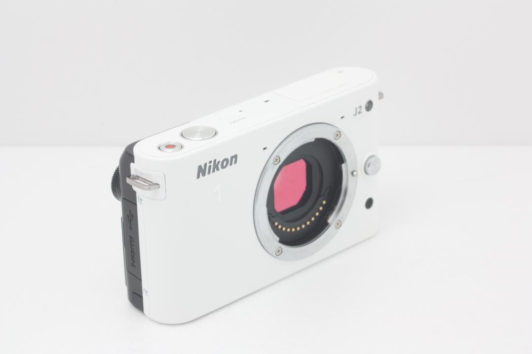 ニコン Nikon 1 J2 ボディ ホワイト 付属品多数 #306b