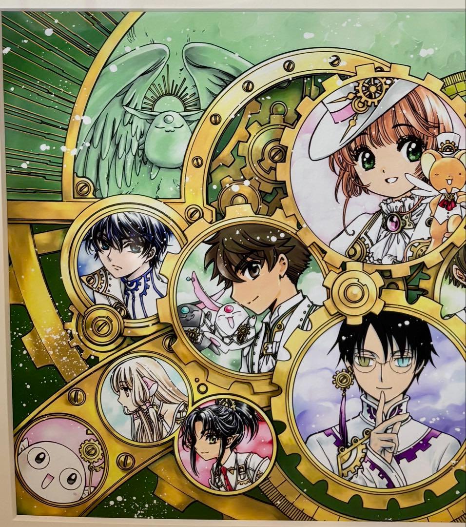 CLAMP画業30周年記念メインビジュアル複製原画 B4版