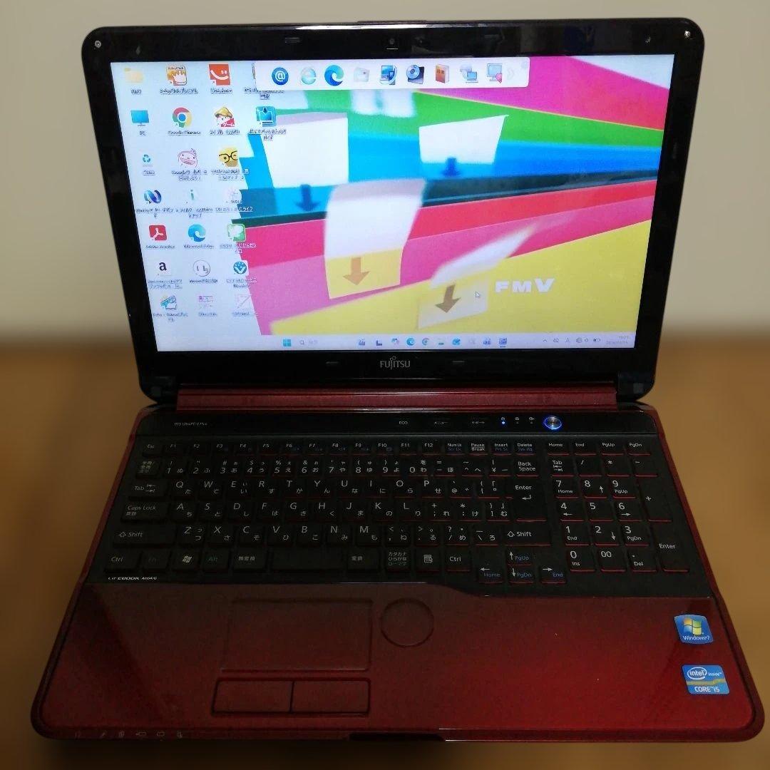 【大画面】Win11富士通 LIFEBOOK AH54/G（Office付）