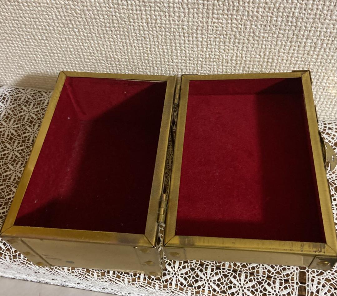 レア　レトロ　宝箱　宝石箱　ゴールド