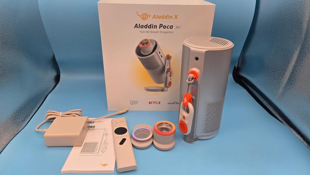 試用のみ「Aladdin Poca」 ポータブルプロジェクター