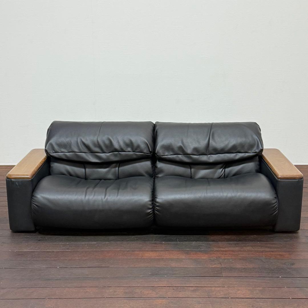 H21C3a マルイチセーリング バロン 2人掛けリクライニングソファ