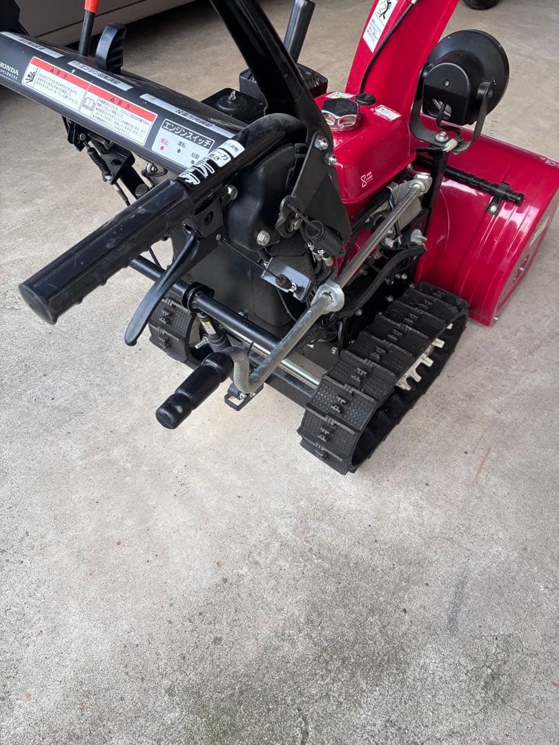 Honda 除雪機 HSS760nキャタピラ式 赤