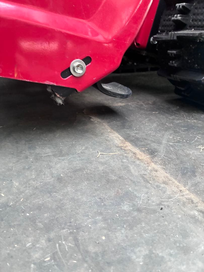 Honda 除雪機 HSS760nキャタピラ式 赤