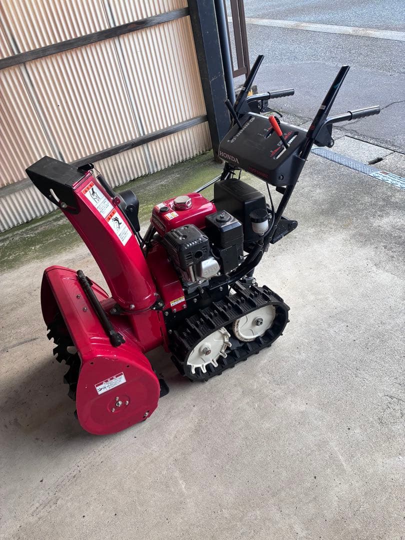Honda 除雪機 HSS760nキャタピラ式 赤