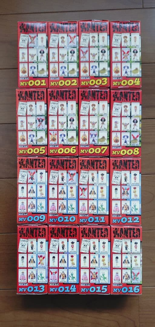 【１６体】ワンピース　フィギュア　ワーコレ　ストロングワールド　１弾２弾　セット