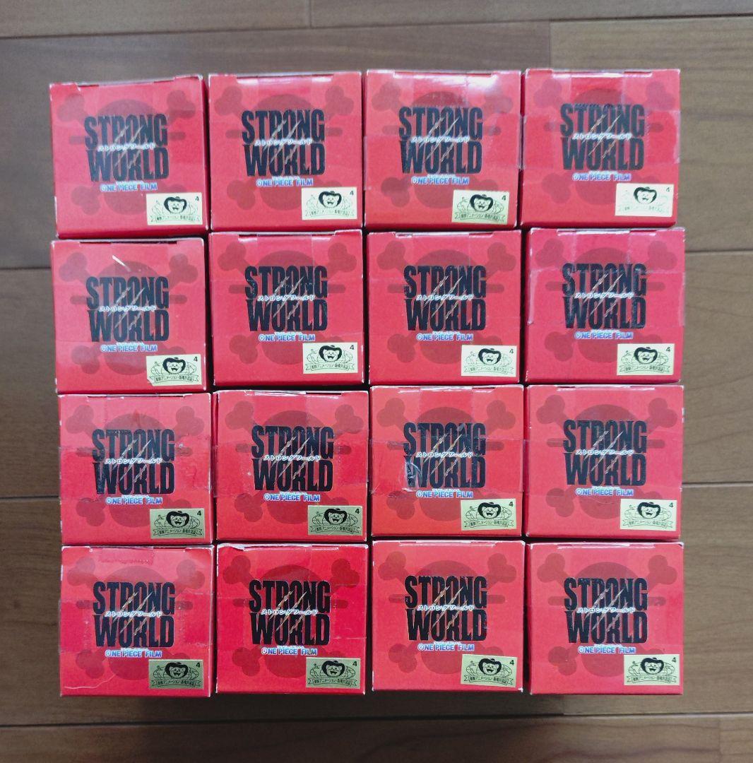 【１６体】ワンピース　フィギュア　ワーコレ　ストロングワールド　１弾２弾　セット