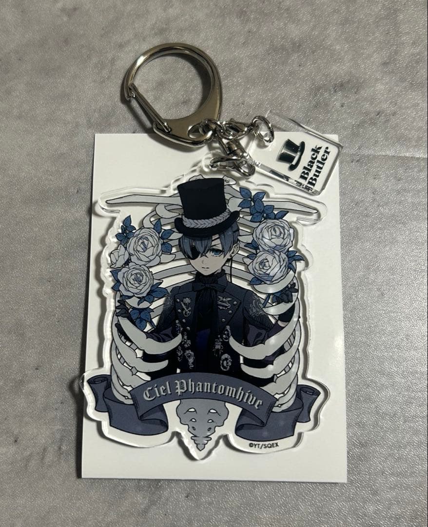 み*ん様 黒執事展 BLACK LABEL アクリルキーホルダー シエル　セバス