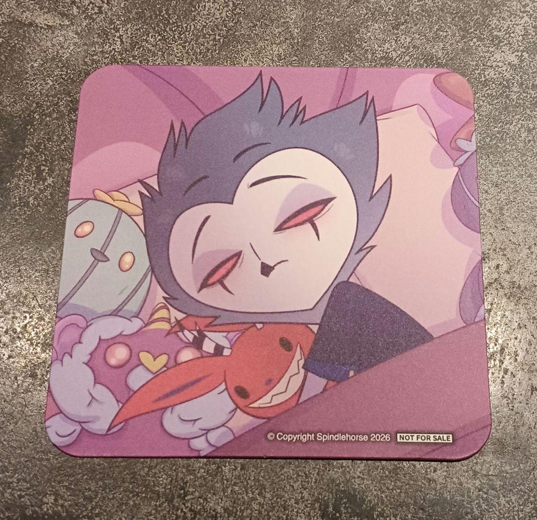 ヘルヴァボス スマイルベースカフェ 特典 コースター 全15種 コンプリート