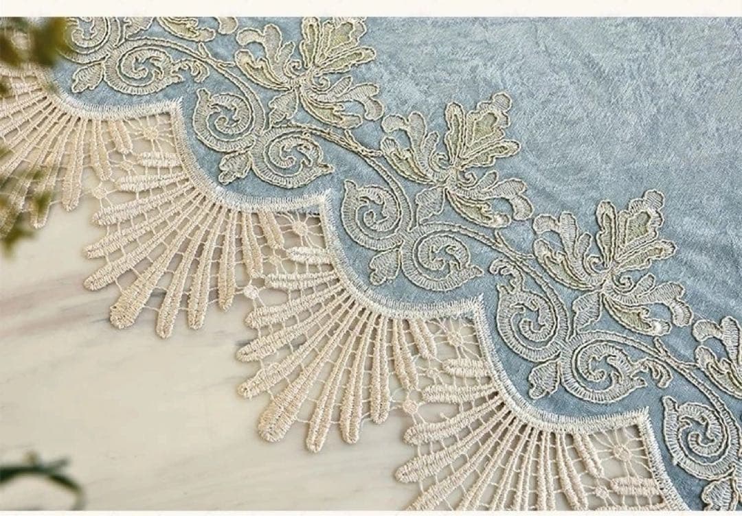 ★オーダー注文★ 106番-刺繍入れ高級カーテン