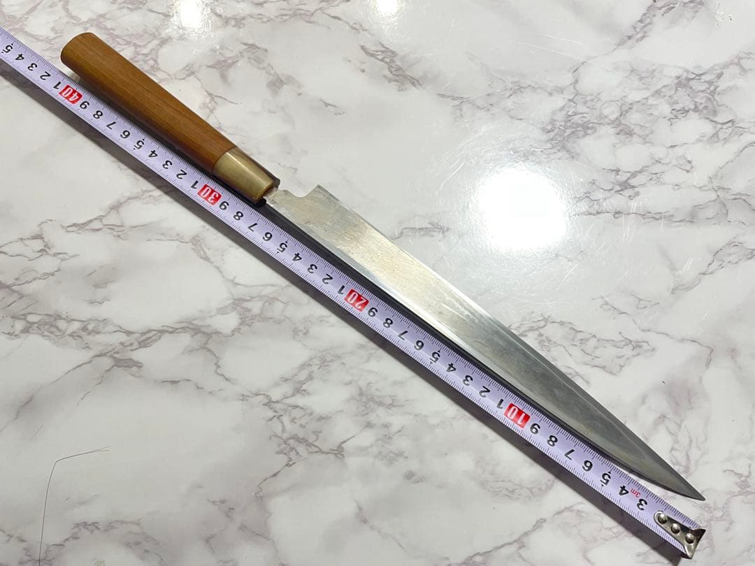 柳刃包丁 鞘付き