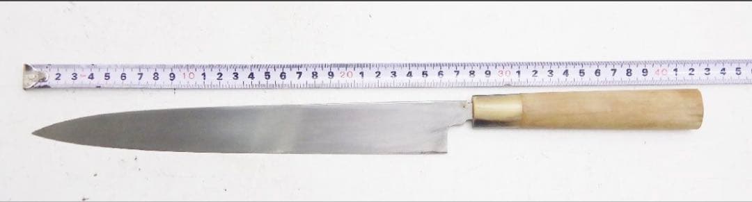 柳刃包丁 鞘付き