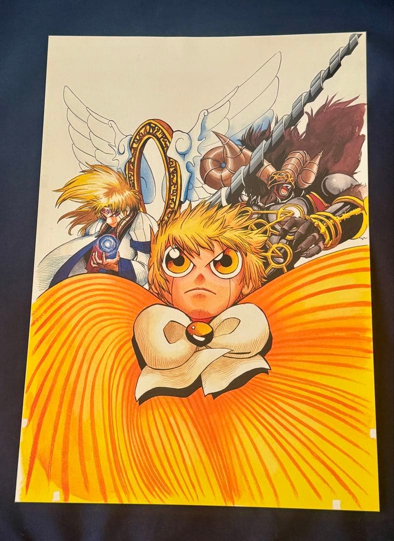 金色のガッシュ 複製原画 101番目の魔物