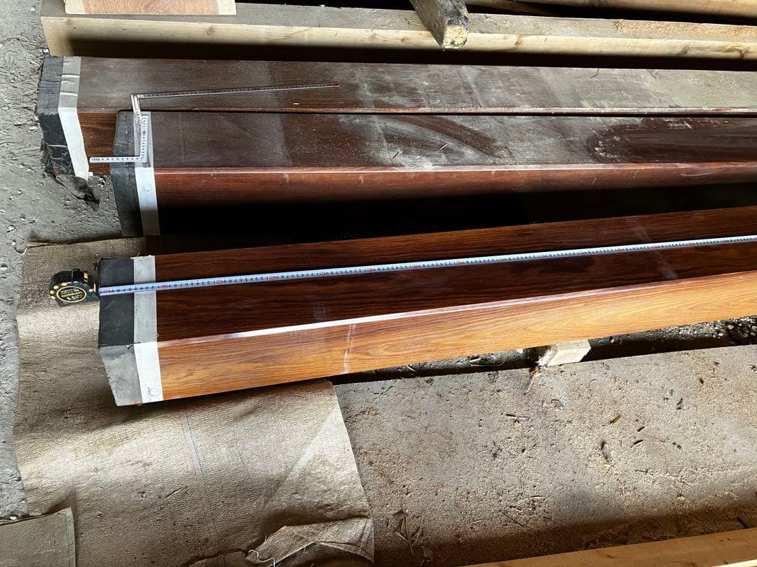 パオローズ　シダン　紫檀　3m  23cm角　シダン　千葉　茨城　潮来　鹿島