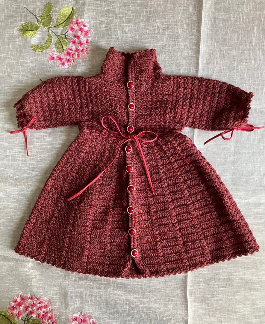 リボーンドール　新生児　赤ちゃん　洋服　ハンドメイド　手編み　新品　着せ替え