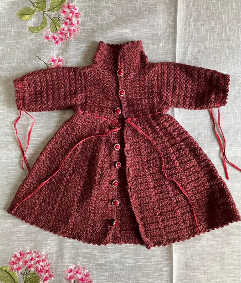 リボーンドール　新生児　赤ちゃん　洋服　ハンドメイド　手編み　新品　着せ替え