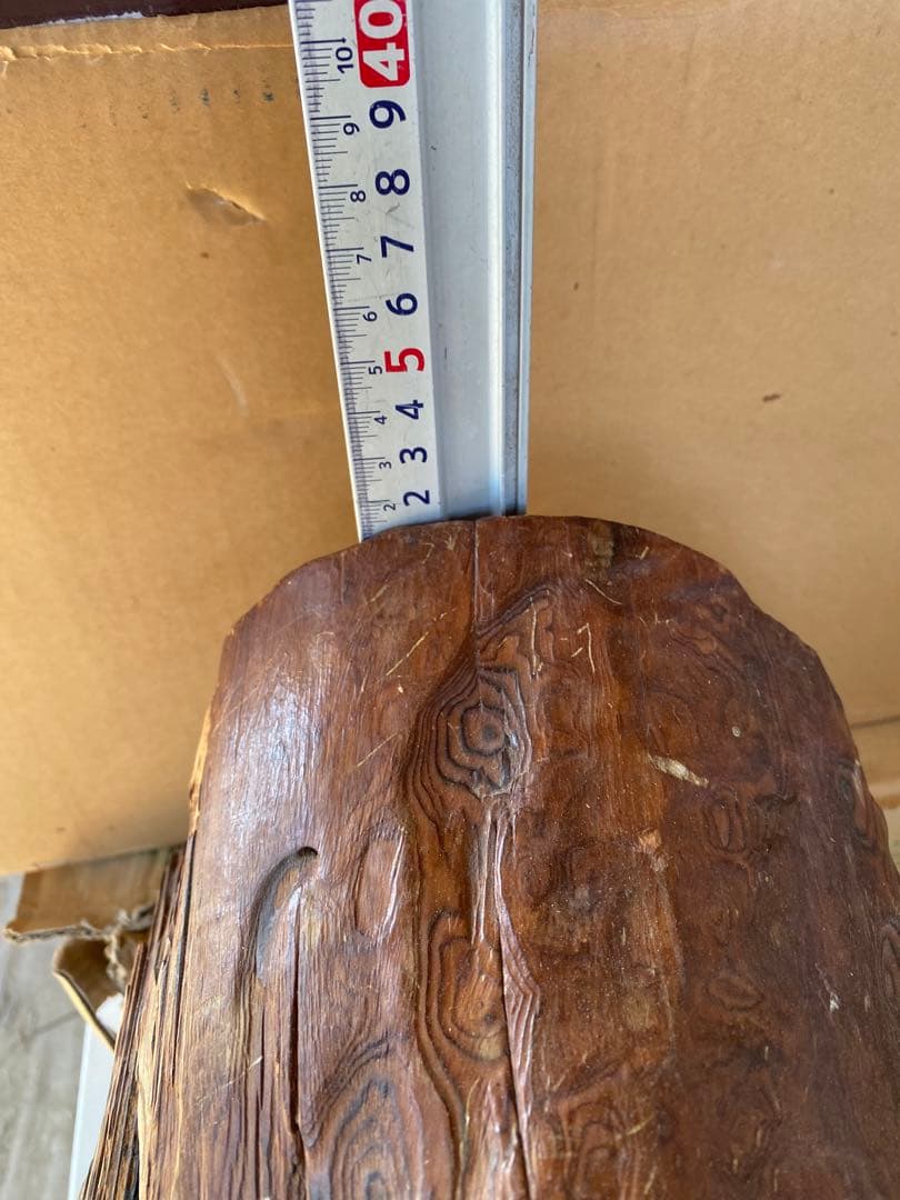 天然木 古材 流木風 花器　花台　盆栽　 プランター 一点物　01b75