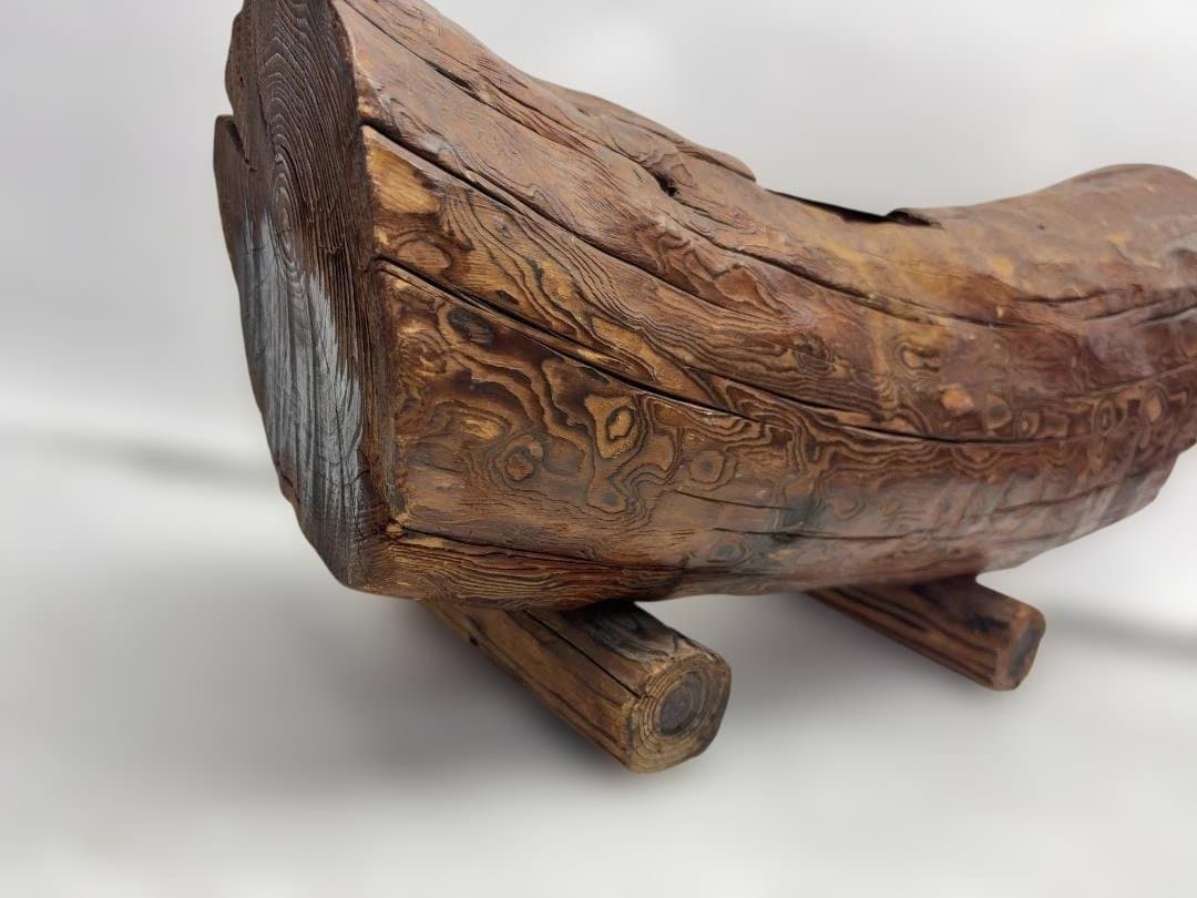 天然木 古材 流木風 花器　花台　盆栽　 プランター 一点物　01b75