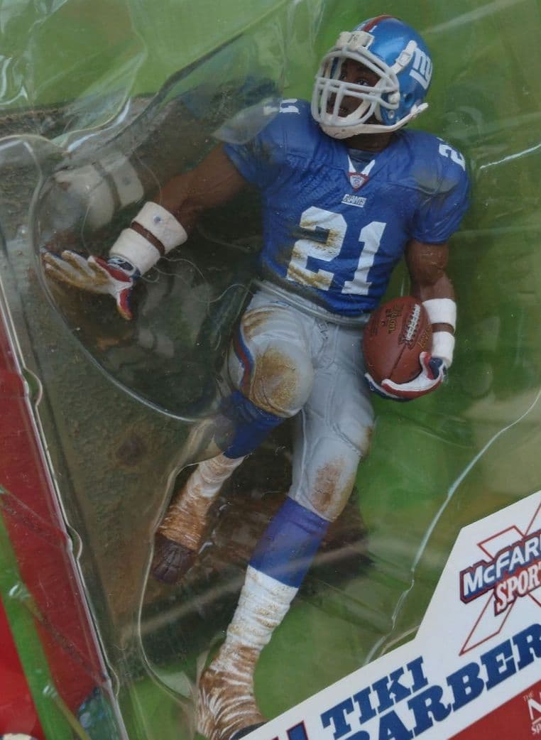 (限定品/未開封品)ティキ・バーバー フィギュア /マクファーレンNFL